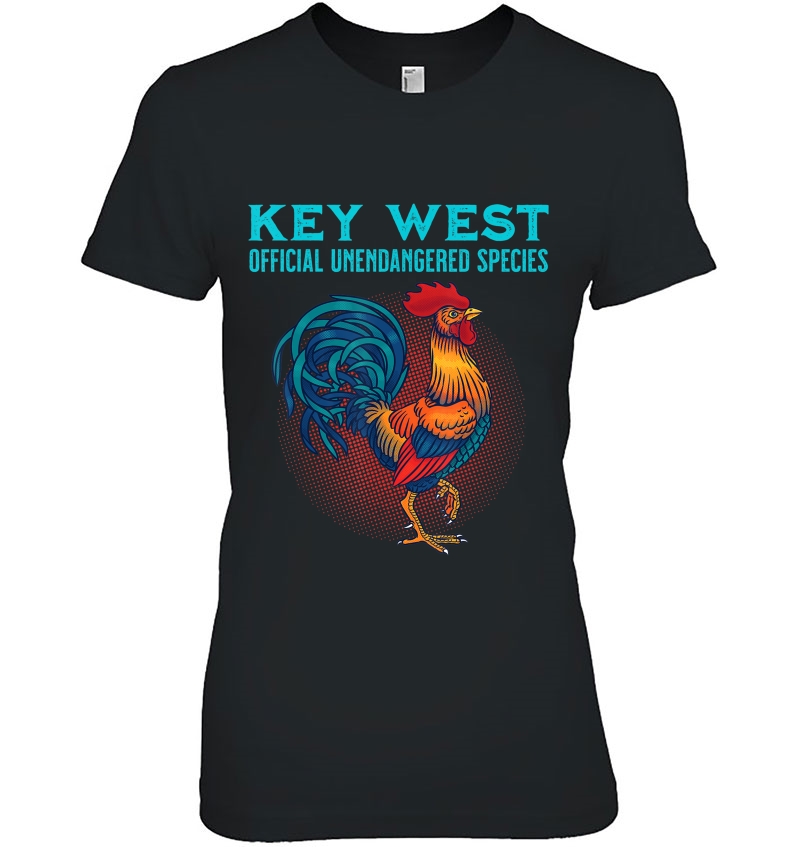 Key West Florida Official Unendangered Species Souvenir Ladies Tee