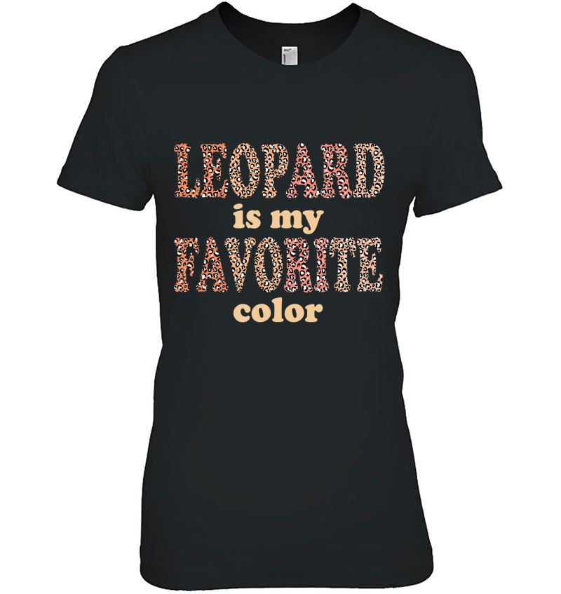 Leopard Is My Favorite Color Shirt, Ombre Leopard Print Hoodie