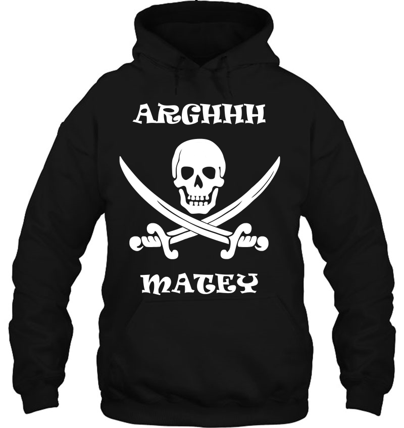 Arghhh Matey Skull & Crossed Swords Pirate Buccaneer Mugs