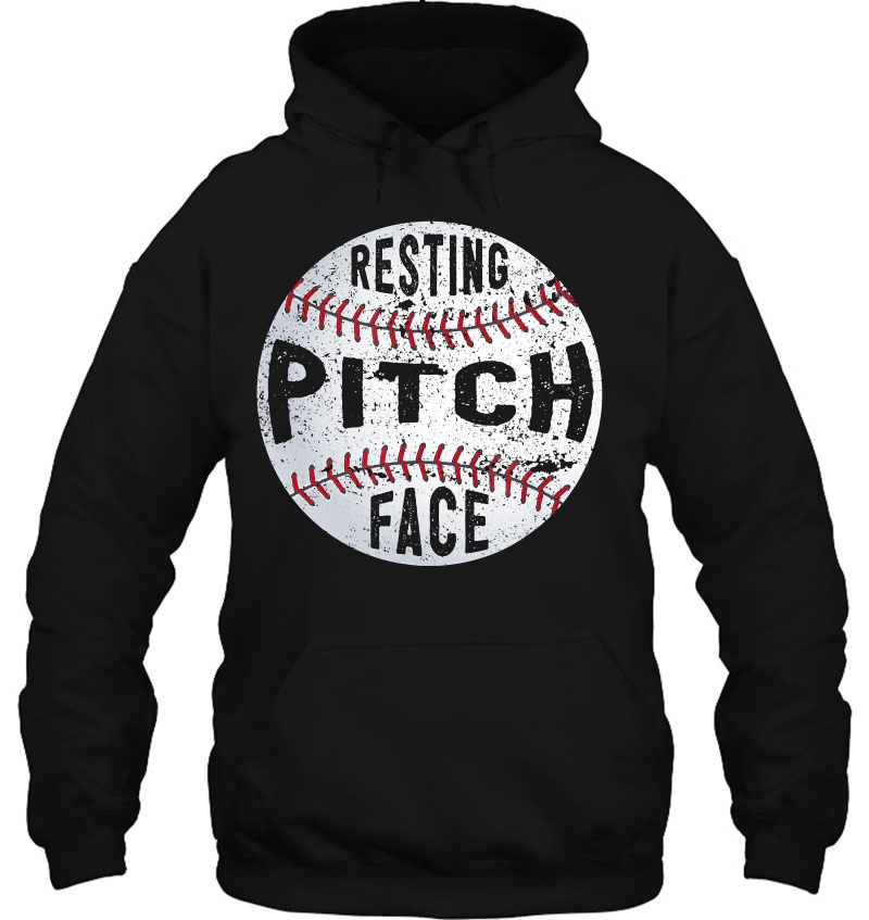 Baseball Shirt Resting Pitch Face Mugs