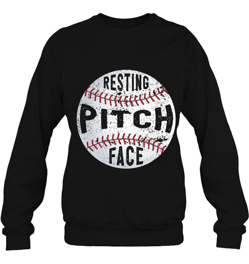 Baseball Shirt Resting Pitch Face Mugs