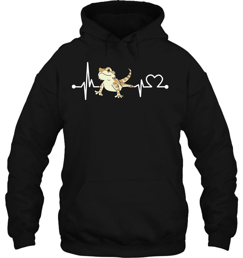 Bearded Dragon Heartbeat Funny Animal Gift For Kidwomenmen Mugs