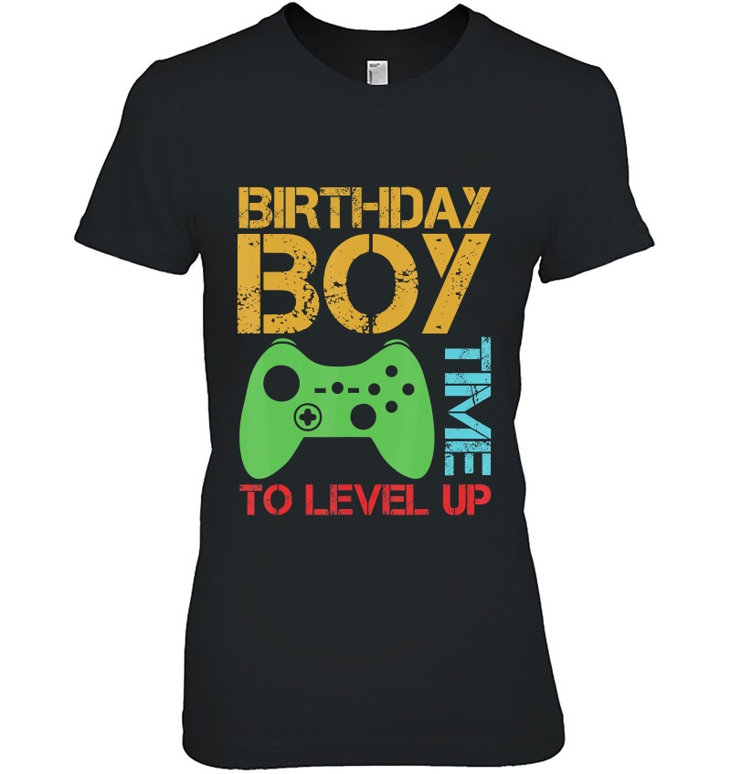 Birthday Boy Time To Level Up Video Gamer Hoodie