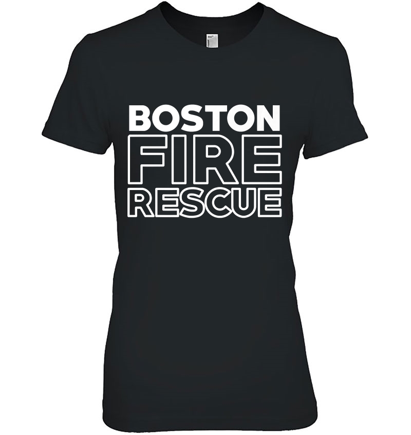 Boston Massachusetts Fire Department Firefighter Hoodie