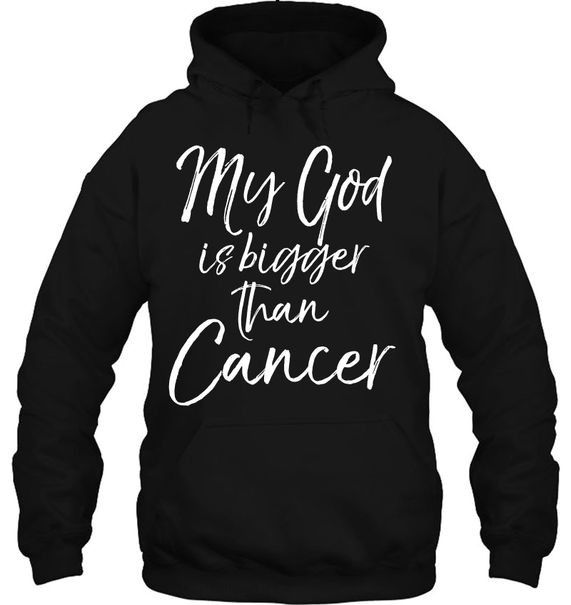 Cancer Treatment Quote Gift My God Is Bigger Than Cancer Mugs