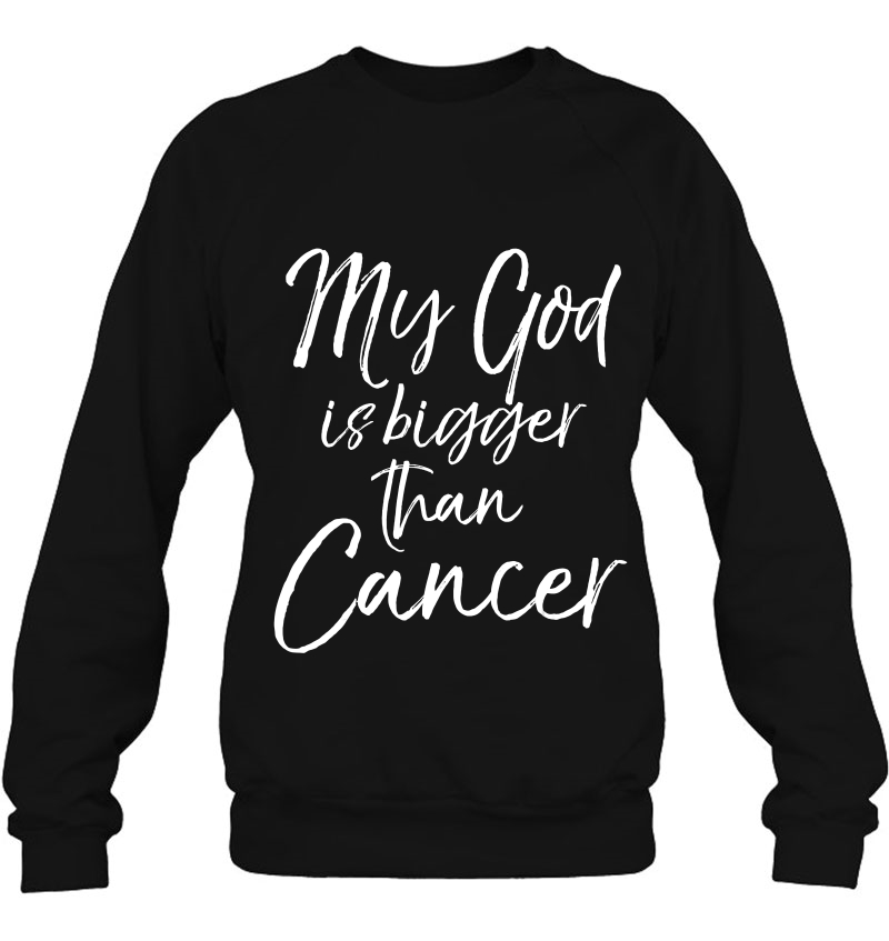 Cancer Treatment Quote Gift My God Is Bigger Than Cancer Mugs