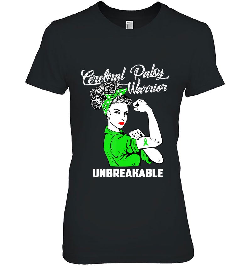 Cerebral Palsy Warrior Unbreakable Cp Awareness Hoodie