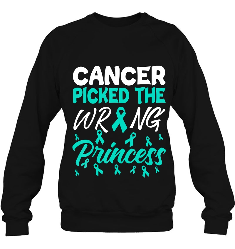 Cervical Cancer Picked Wrong Princess Cancer Awareness Month Mugs