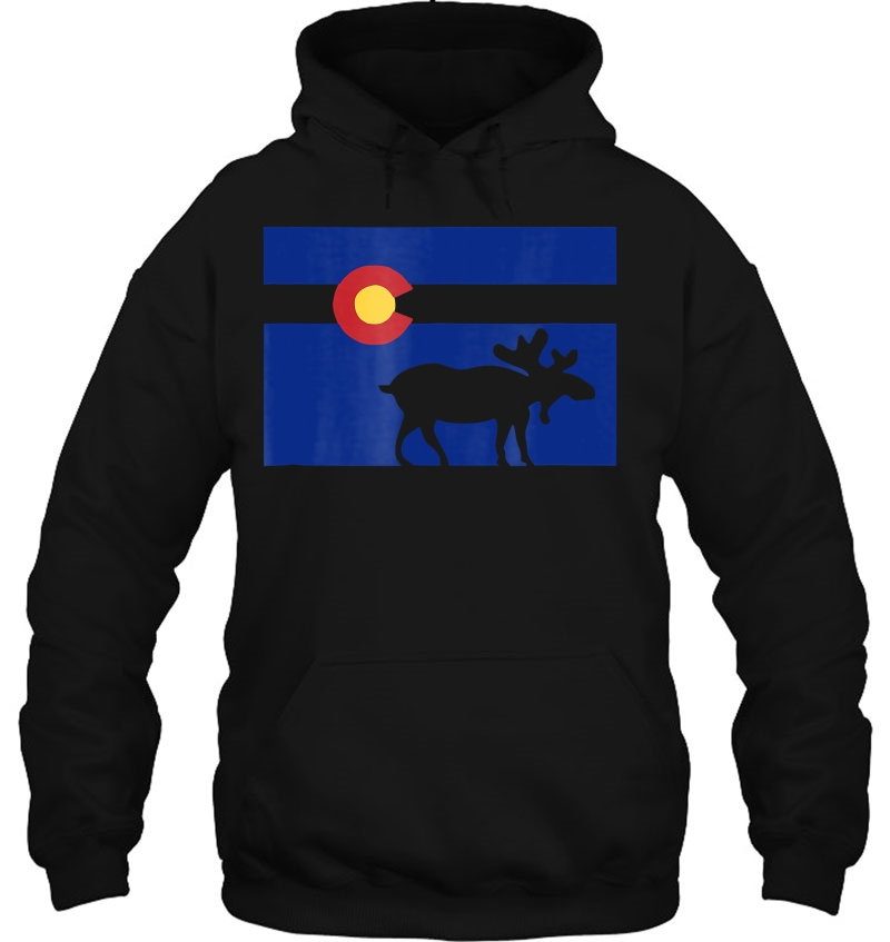 Colorado Flag Moose Mugs