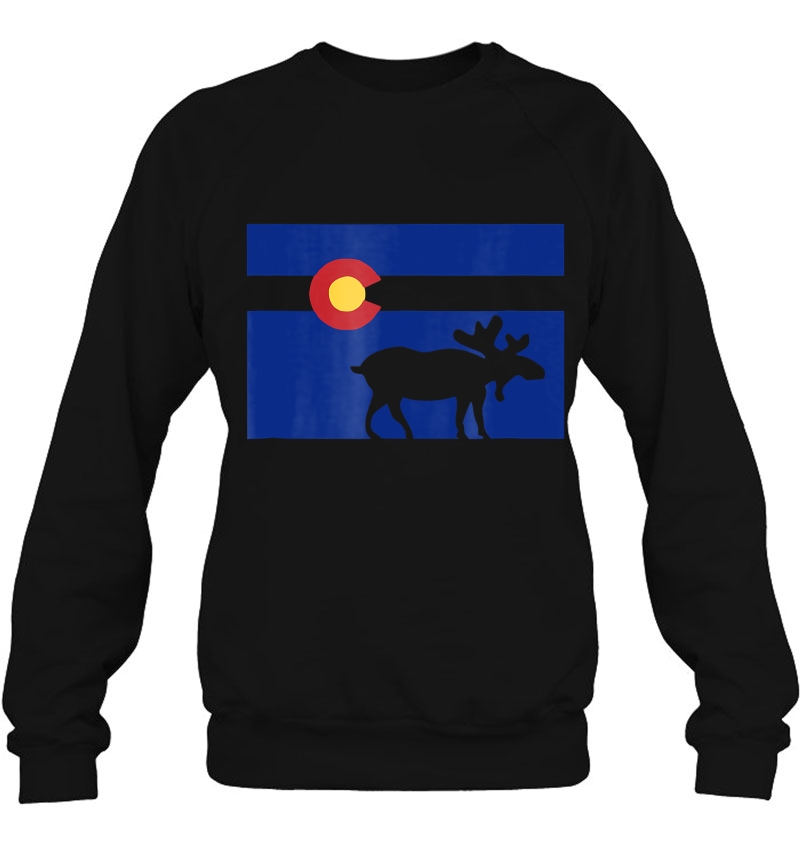 Colorado Flag Moose Mugs