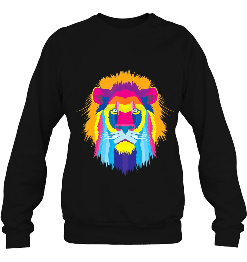 Colorful Bright Lion