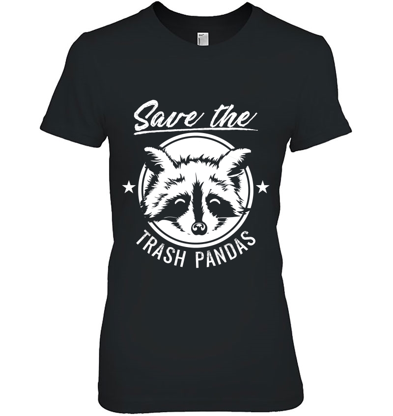 Cute Save The Trash Pandas Shirt - Men And Women Hoodie