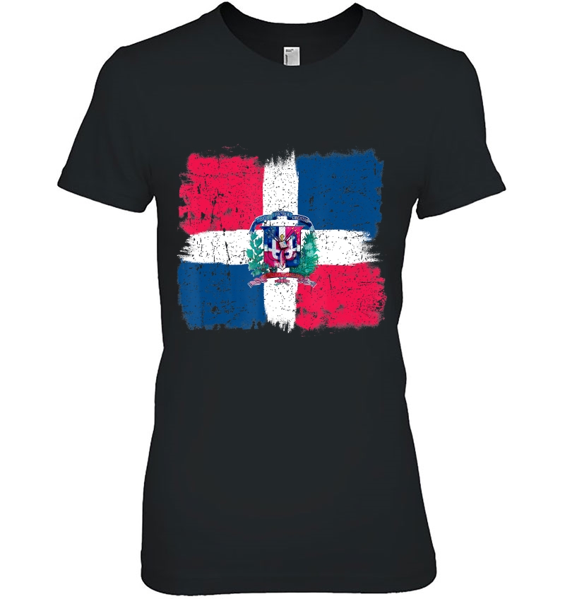 Dominican Republic Flag Shirt Painted Republica Dominicana Hoodie