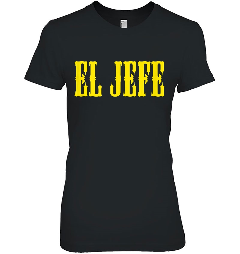 El Jefe Southwest Cowboy Mexican Boss Vintage Yellow Hoodie