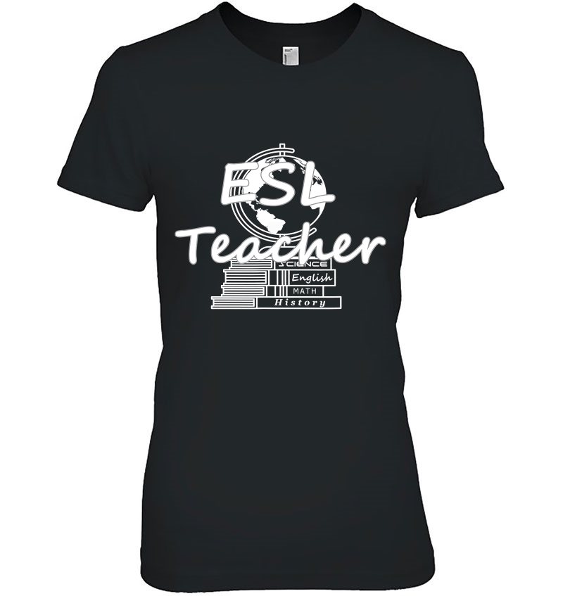 Esl Teacher Globe Books Hoodie