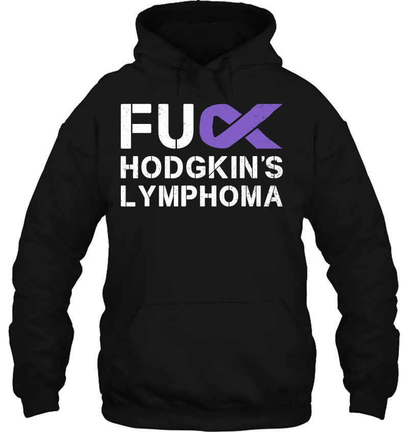 Fuck Hodgkin's Lymphoma Cancer Awareness Ribbon Support Mugs