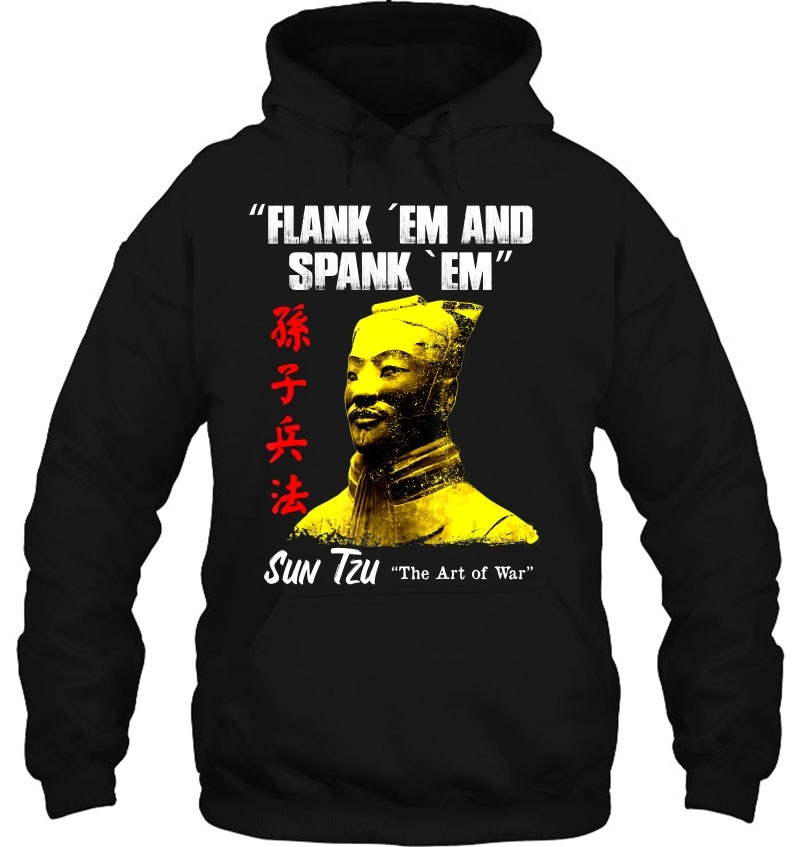 Funny Flank Em And Spank Em Sun Tzu Gift Mugs