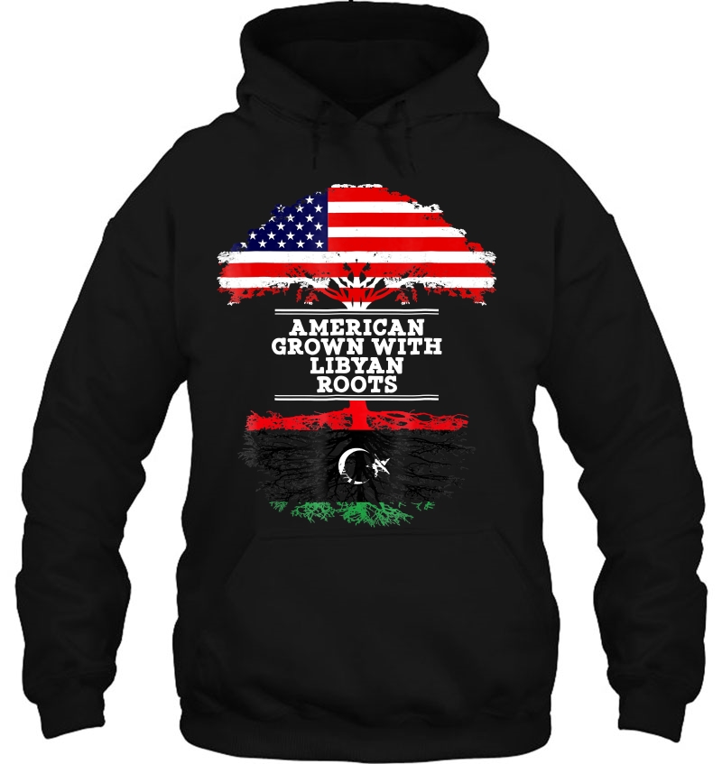 Gift For Libyan - Roots From Libya Tee Shirt Hoodie