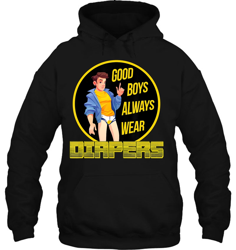 Good Boys Always Wear Diapers Abdl Design Mugs