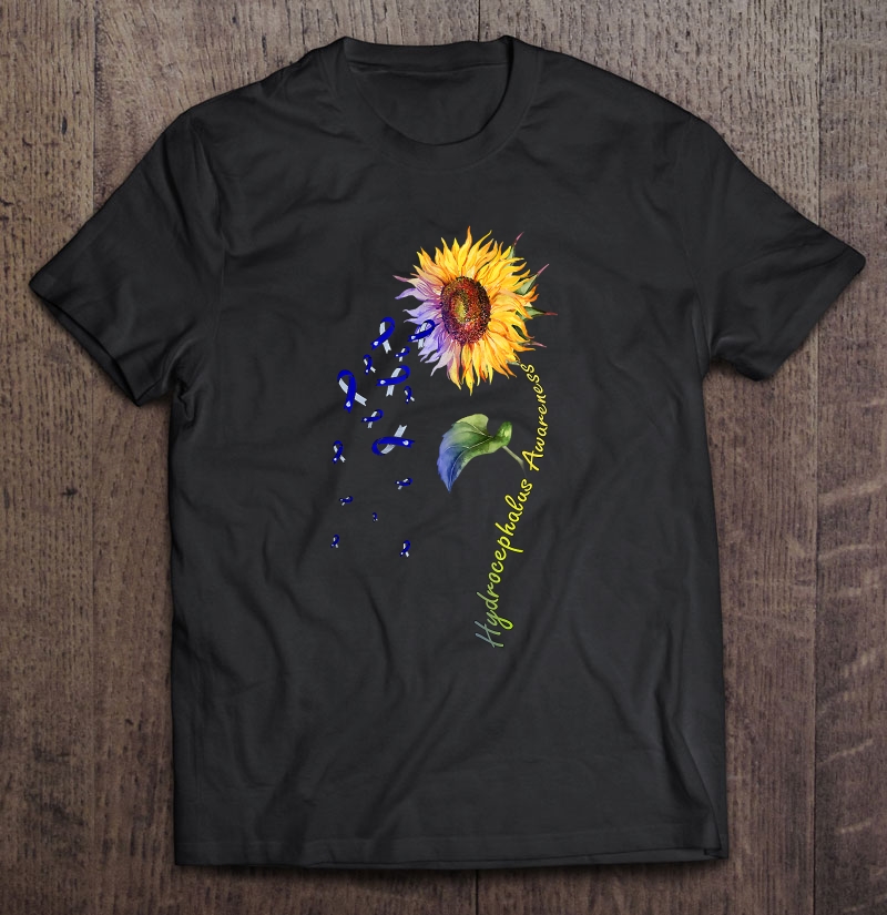 Hydrocephalus Awareness Sunflower Shirt