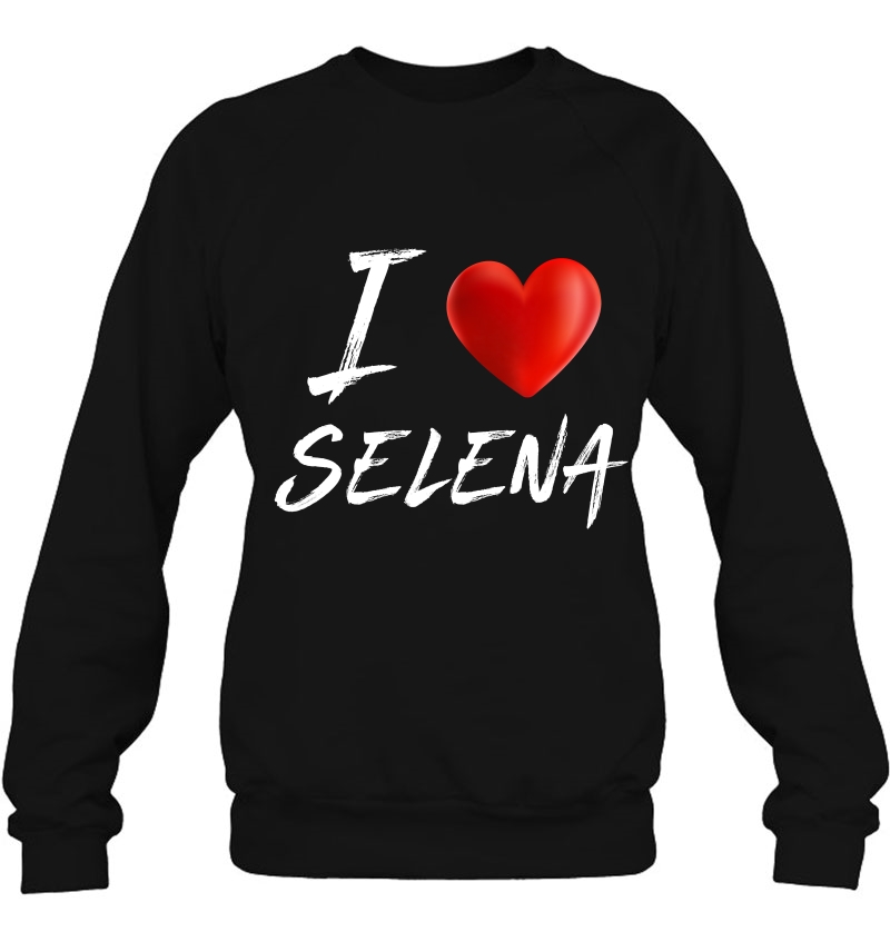 I Love Heart Selena Family Name Mugs