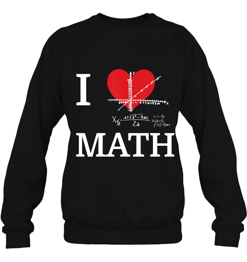 I Love Math I Heart Math Funny Mathematics Nerd Mugs