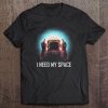 I Need My Space - Astronaut Flipping Off Tee