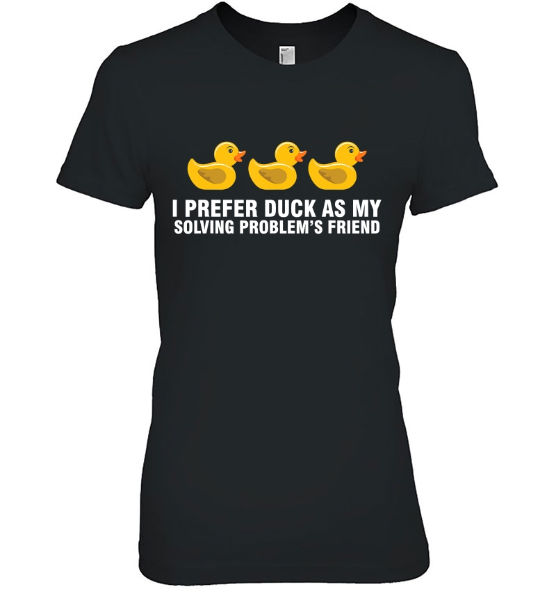 I Prefer Duck Debug Debugging & Programming Gifts Hoodie