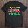 I Survived The Sixties Twice Apparel Tee