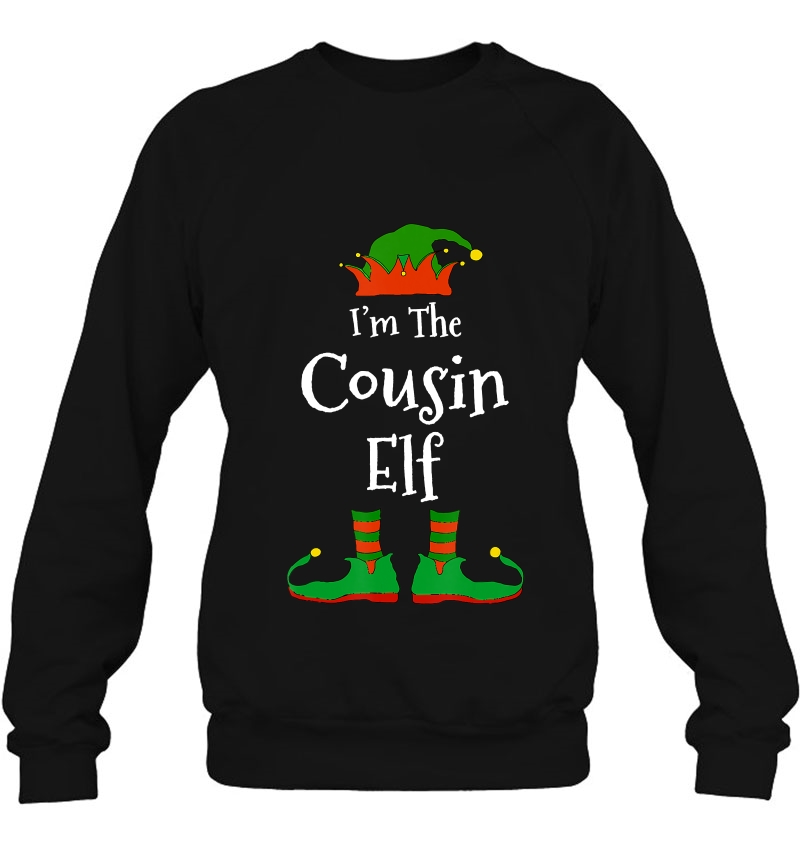 I'm The Cousin Elf Family Matching Funny Christmas Gift Mugs