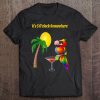 It's 5 O'clock Somewhere Drinking Parrot Tee