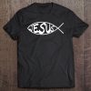 Jesus Fish Show Your Christian Faith Tee