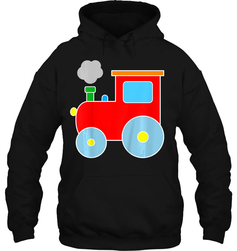 Kids Steam Locomotive Engine Shirt Train Toddler Boys Hoodie