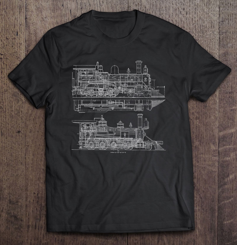 Locomotive Steam Train Vintage Steam Trains Shirt