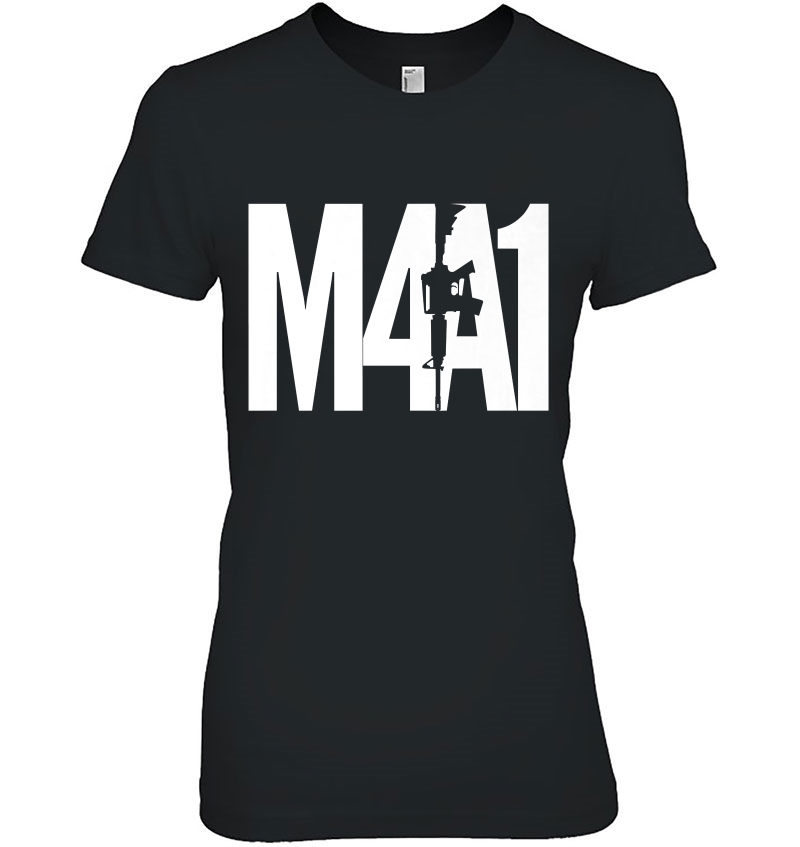 M4a1 Rifle American Gun Owners Ladies Tee