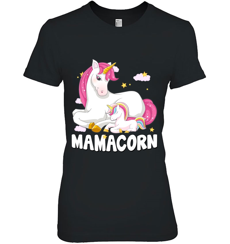 Mamacorn Shirt Unicorn New Mom Baby Mommy Mother Hoodie