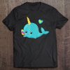 Narwhal Eating A Popsicle Tee