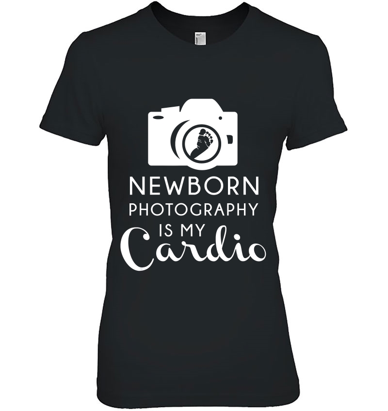 Newborn Photography Cardio Shirt Funny Photographer Hoodie