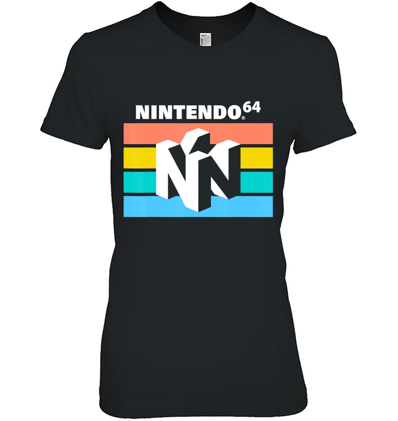 Nintendo Classic 64 Striped Logo Hoodie