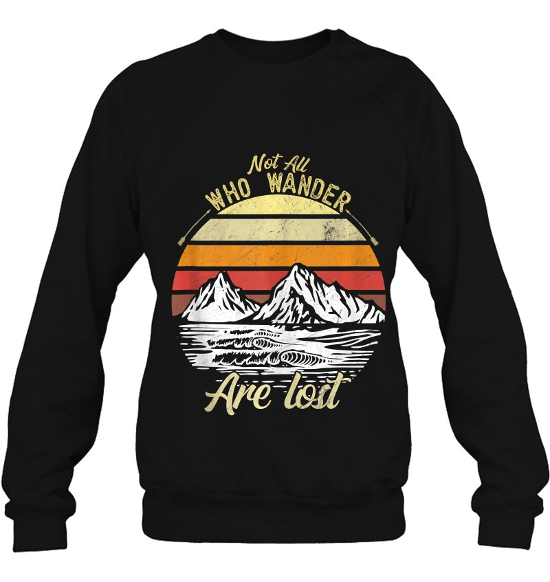 Not All Who Wander Are Lost Vintage Outdoor Hiking And Surf Mugs