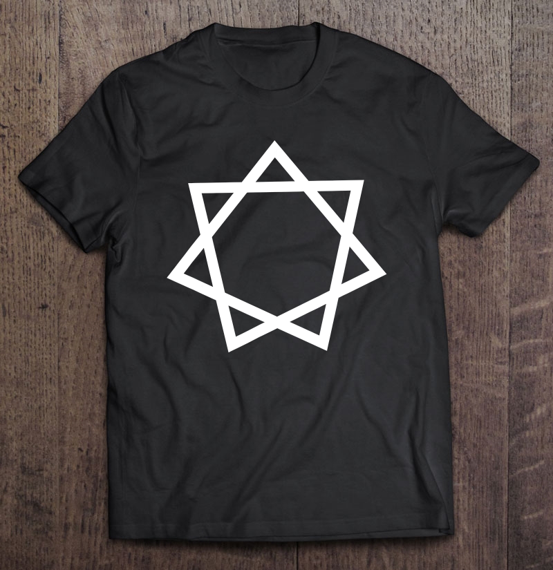 Obtuse Heptagram 7 Pointed Star Seal Of Babalon Shirt