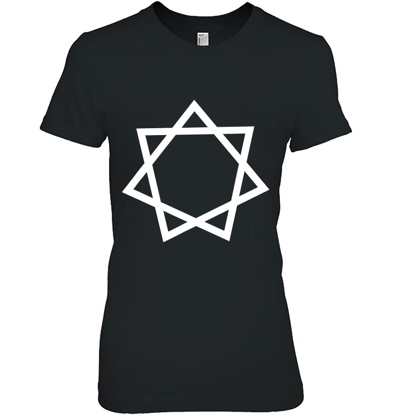 Obtuse Heptagram 7 Pointed Star Seal Of Babalon Hoodie