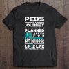 Pcos Awareness Shirt Polycystic Ovarian Syndrome Journey Tee