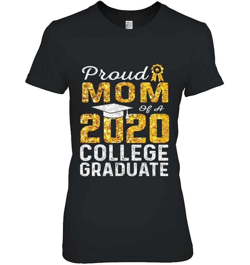 Proud Mom Of A 2020 College Graduate Hoodie