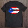 Puerto Rico Shirt Girl Lips Men Women Kids Gift Tee