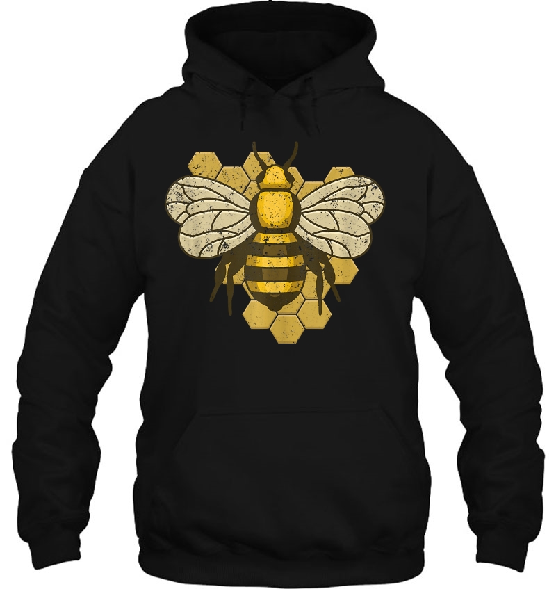 Retro Beekeeper Beekeeping Bumblebee Vintage Save The Bees Tank Top Hoodie
