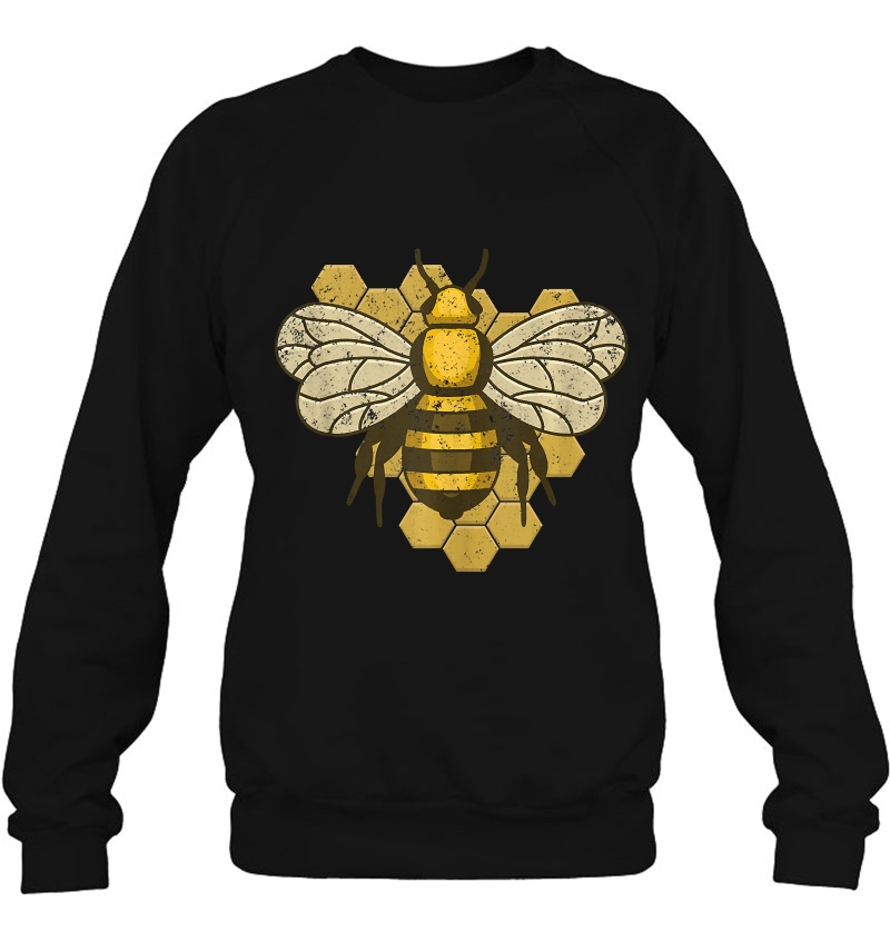Retro Beekeeper Beekeeping Bumblebee Vintage Save The Bees Tank Top Sweatshirt