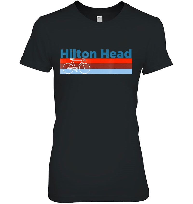 Retro Bicycle - Hilton Head, South Carolina Hoodie