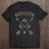 Rochester Mn Cool Vintage Retro Style Home City Tee