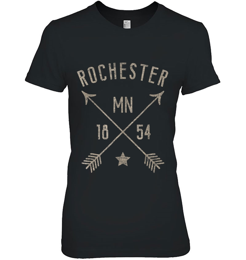 Rochester Mn Cool Vintage Retro Style Home City Hoodie